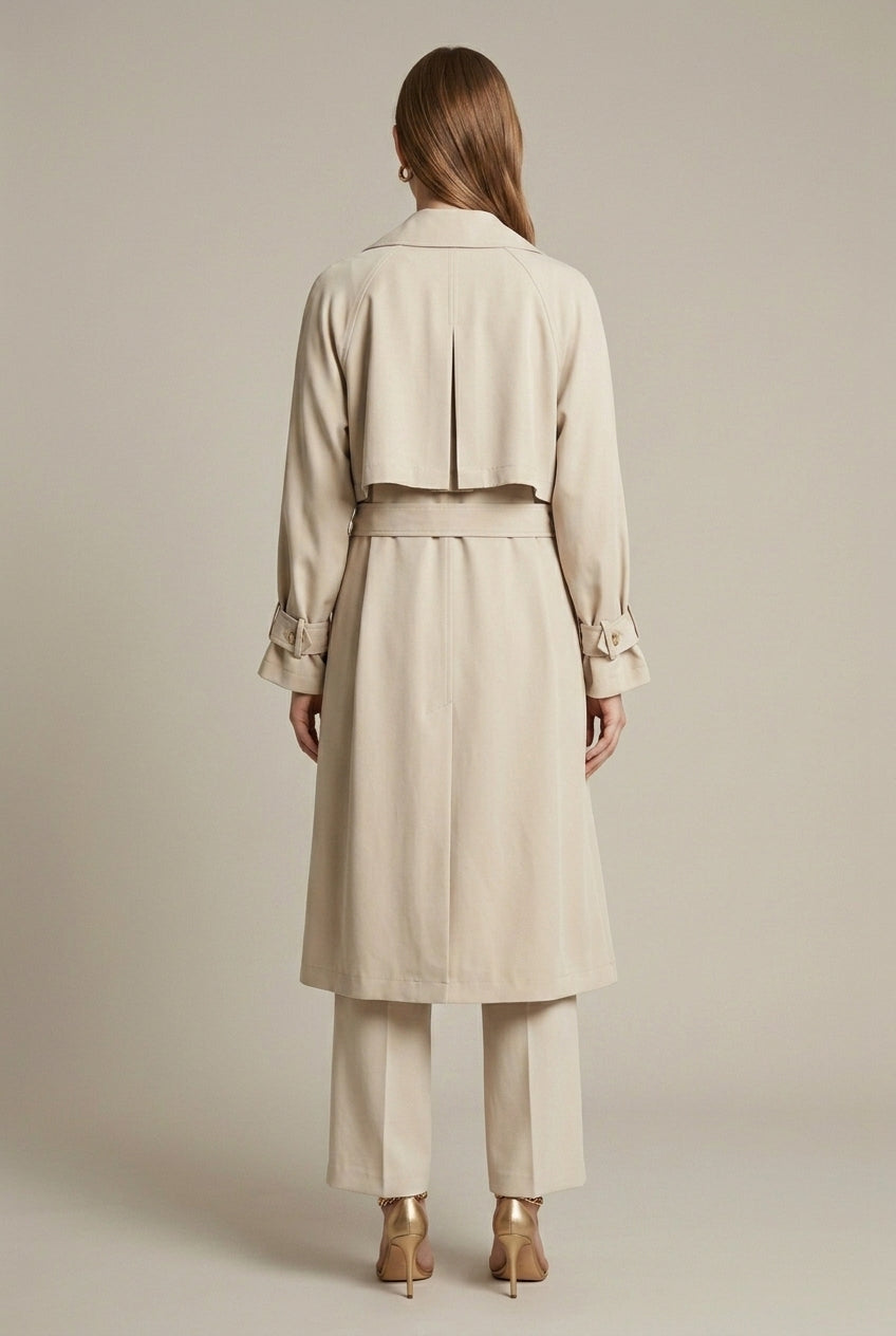 Women's Relaxed Trench Coat - photo 4