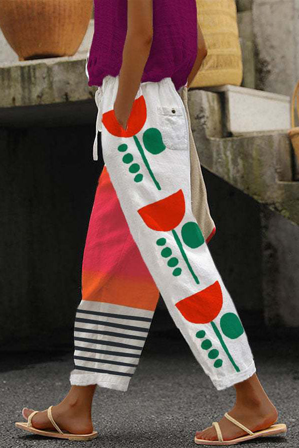 Women's Relaxed Trousers - photo 7