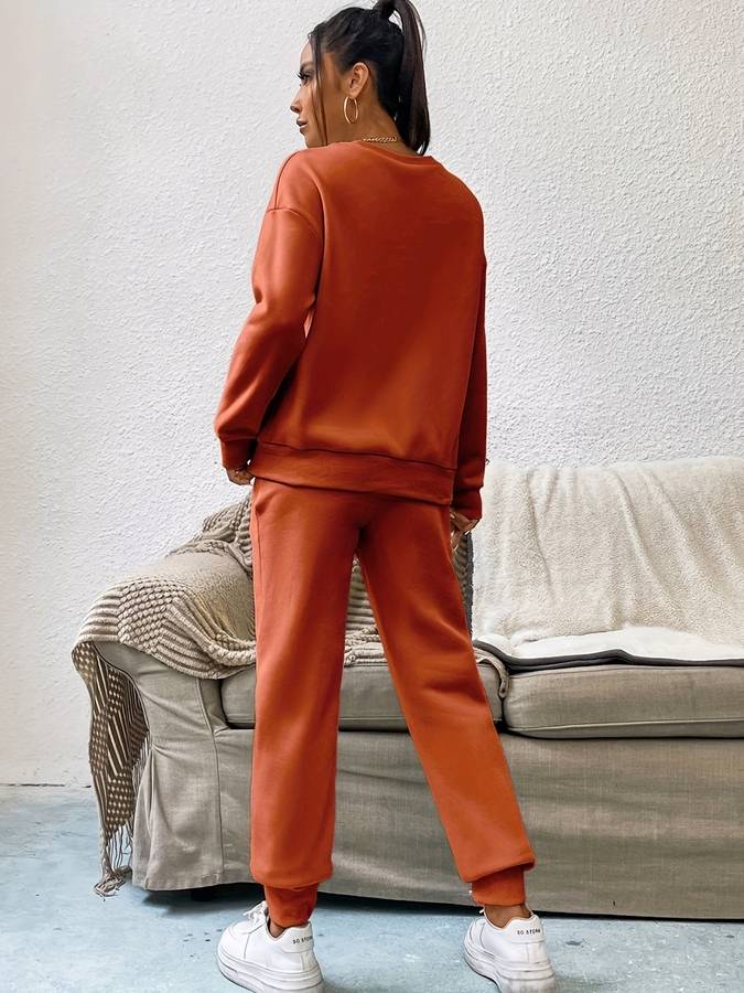 Women's Sweatshirt and Joggers Two-Piece Set - photo 6