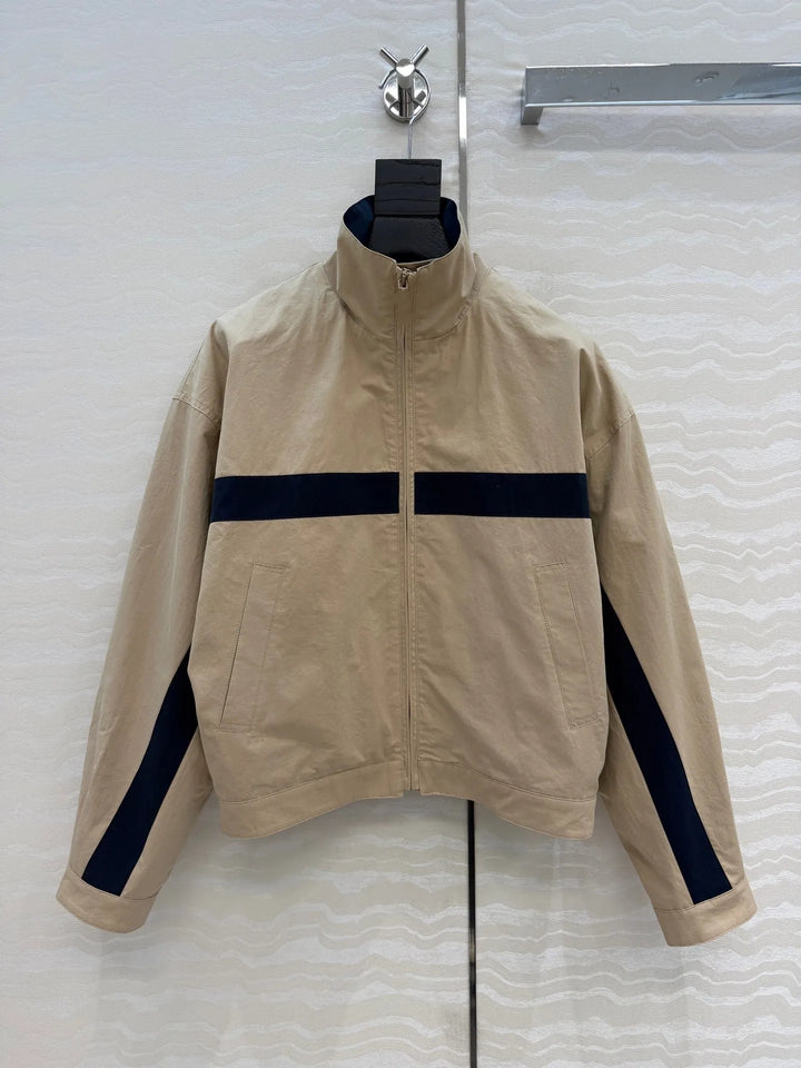 Women's Relaxed Zip-Front Bomber Jacket with Hood and Collar - photo 3