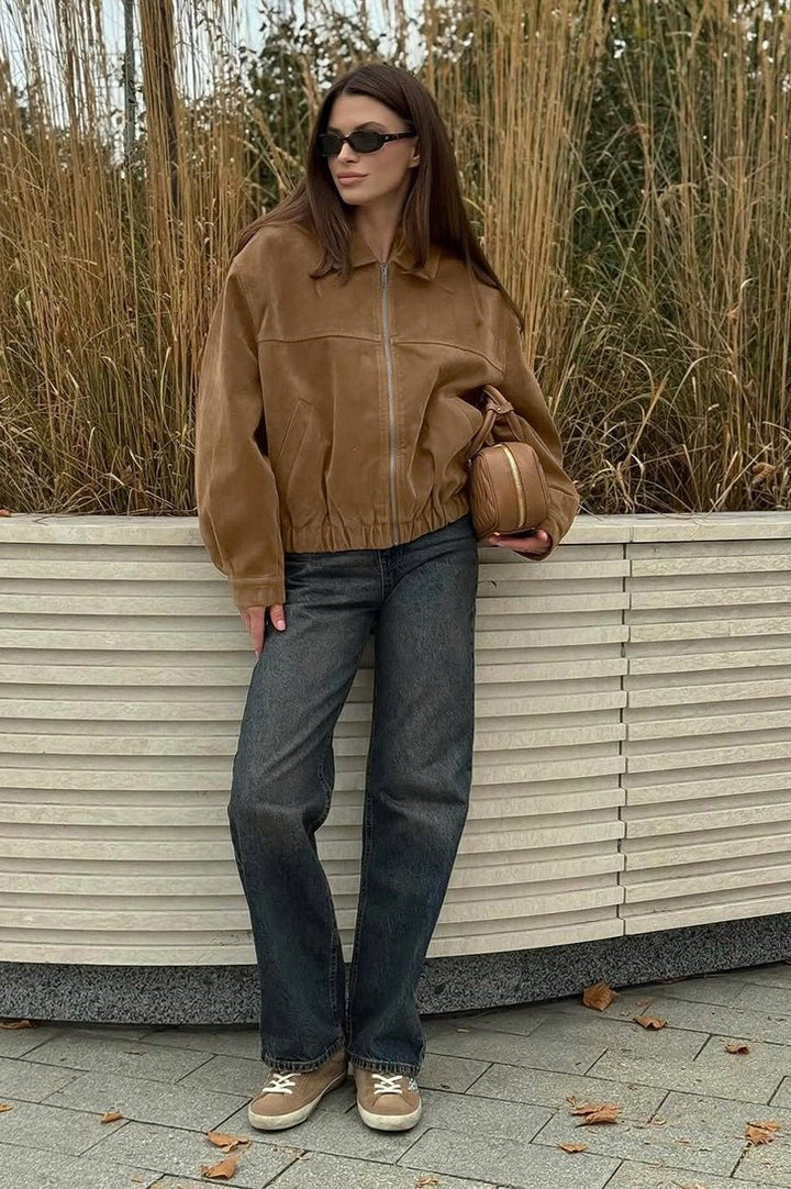 Women's Relaxed Zip-Front Jacket - photo 2