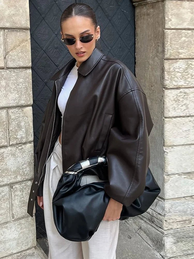 Women's Relaxed Zip-Front Jacket with Side Pockets - photo 2
