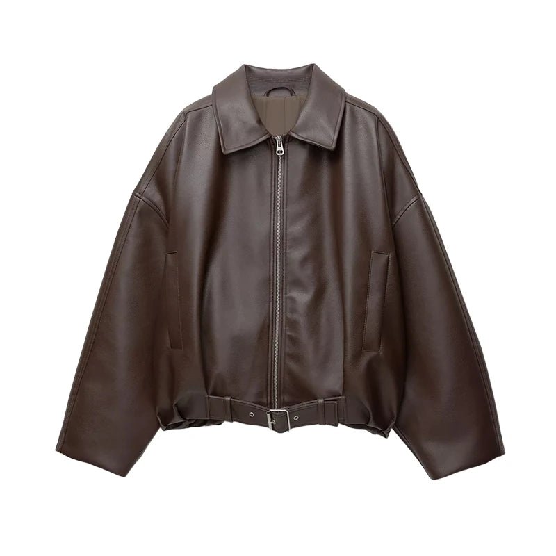 Women's Relaxed Zip-Front Jacket with Side Pockets - photo 4