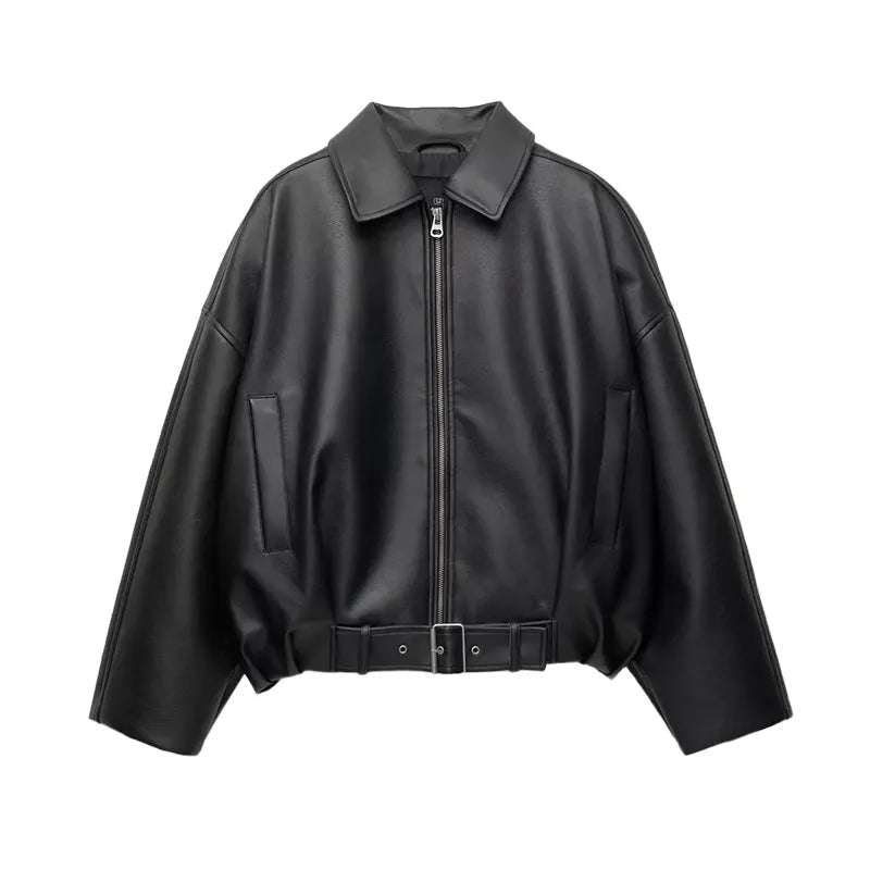 Women's Relaxed Zip-Front Jacket with Side Pockets - photo 9