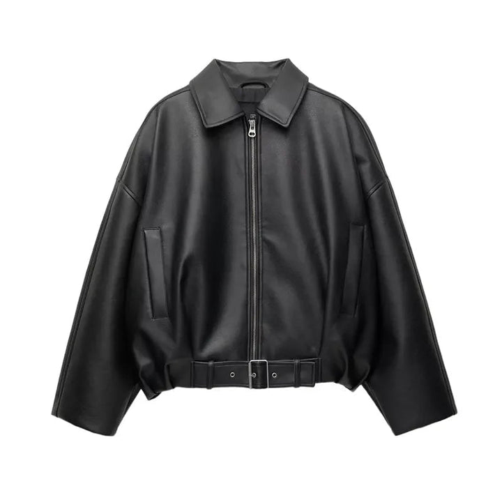 Women's Relaxed Zip-Front Jacket with Side Pockets - photo 9