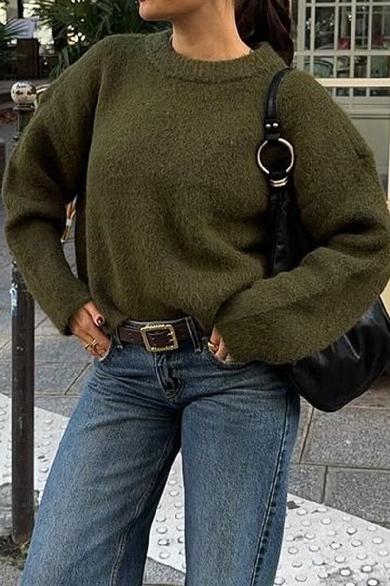 Women's Ribbed Crew Neck Jumper - photo 2