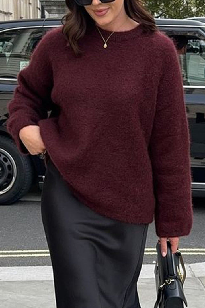 Women's Ribbed Crew Neck Jumper - photo 3