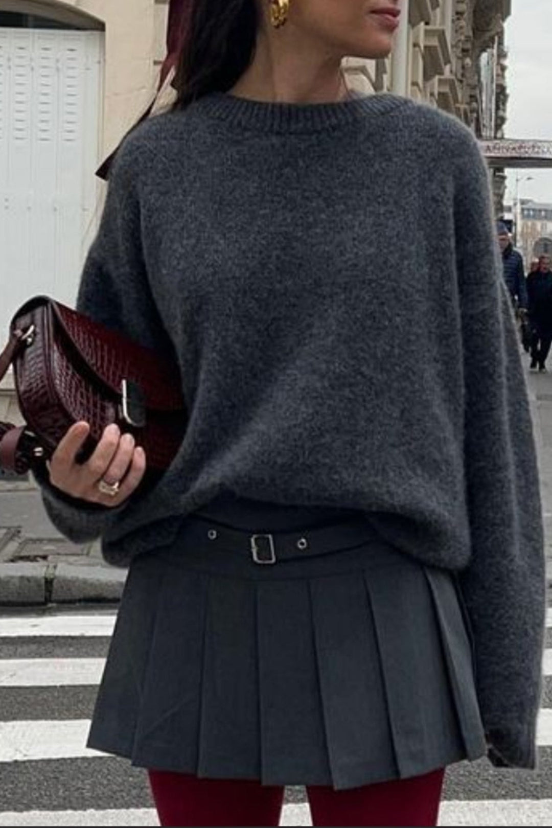 Women's Ribbed Crew Neck Jumper - photo 5