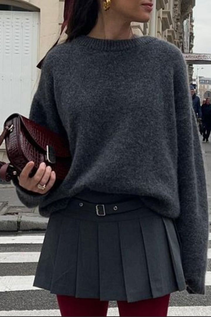 Women's Ribbed Crew Neck Jumper - photo 5