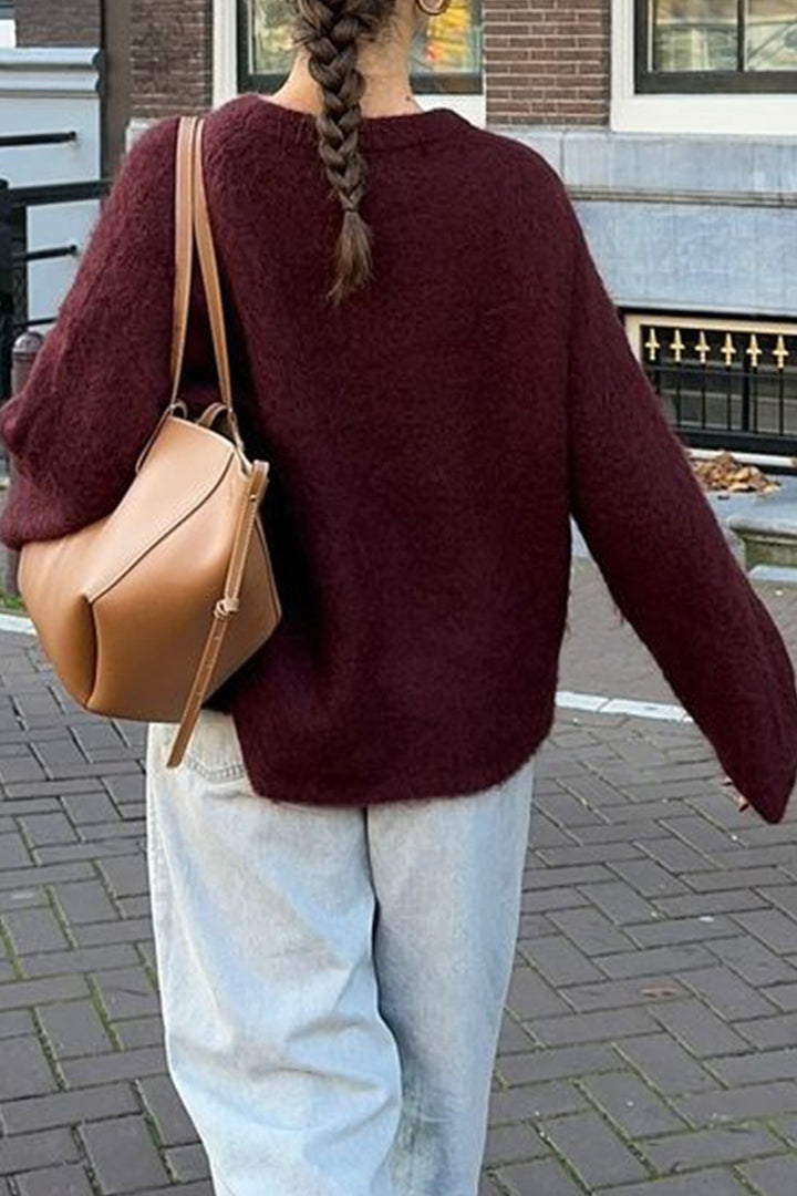 Women's Ribbed Crew Neck Jumper - photo 9