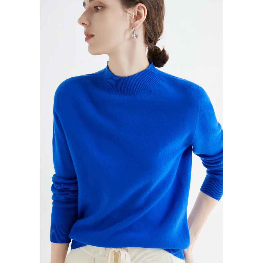 Women's Roll Neck Long Sleeve Jumper - photo 12