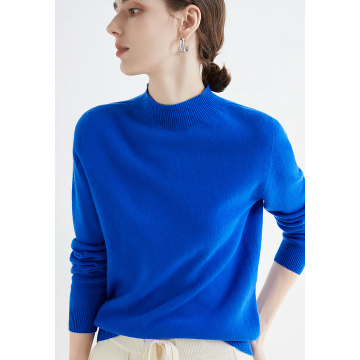 Women's Roll Neck Long Sleeve Jumper - photo 12