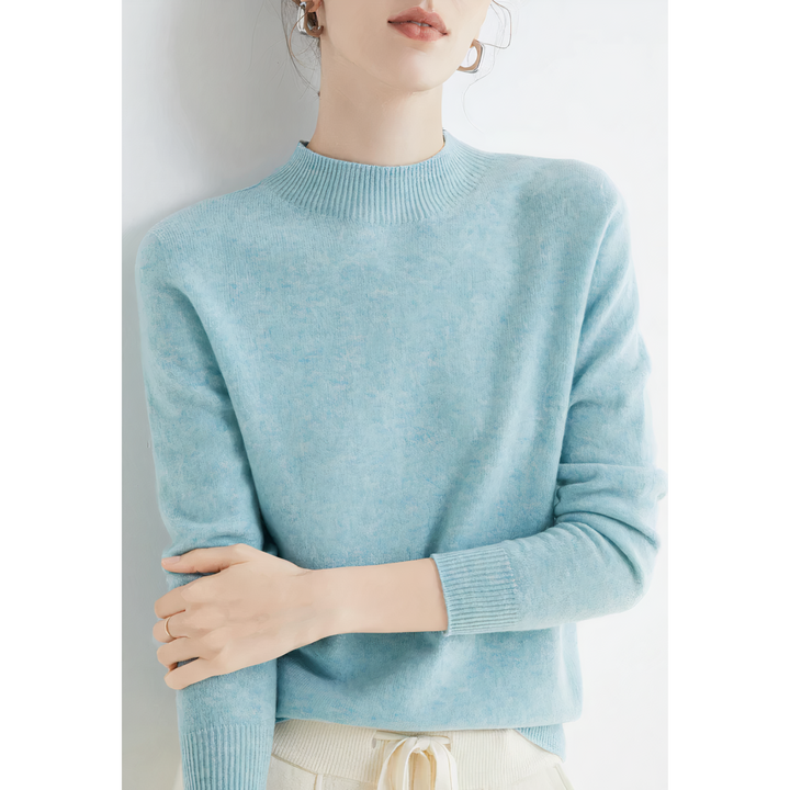 Women's Roll Neck Long Sleeve Jumper - photo 2