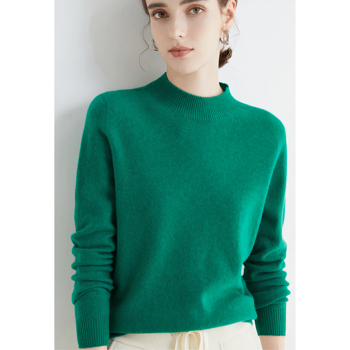 Women's Roll Neck Long Sleeve Jumper - photo 3