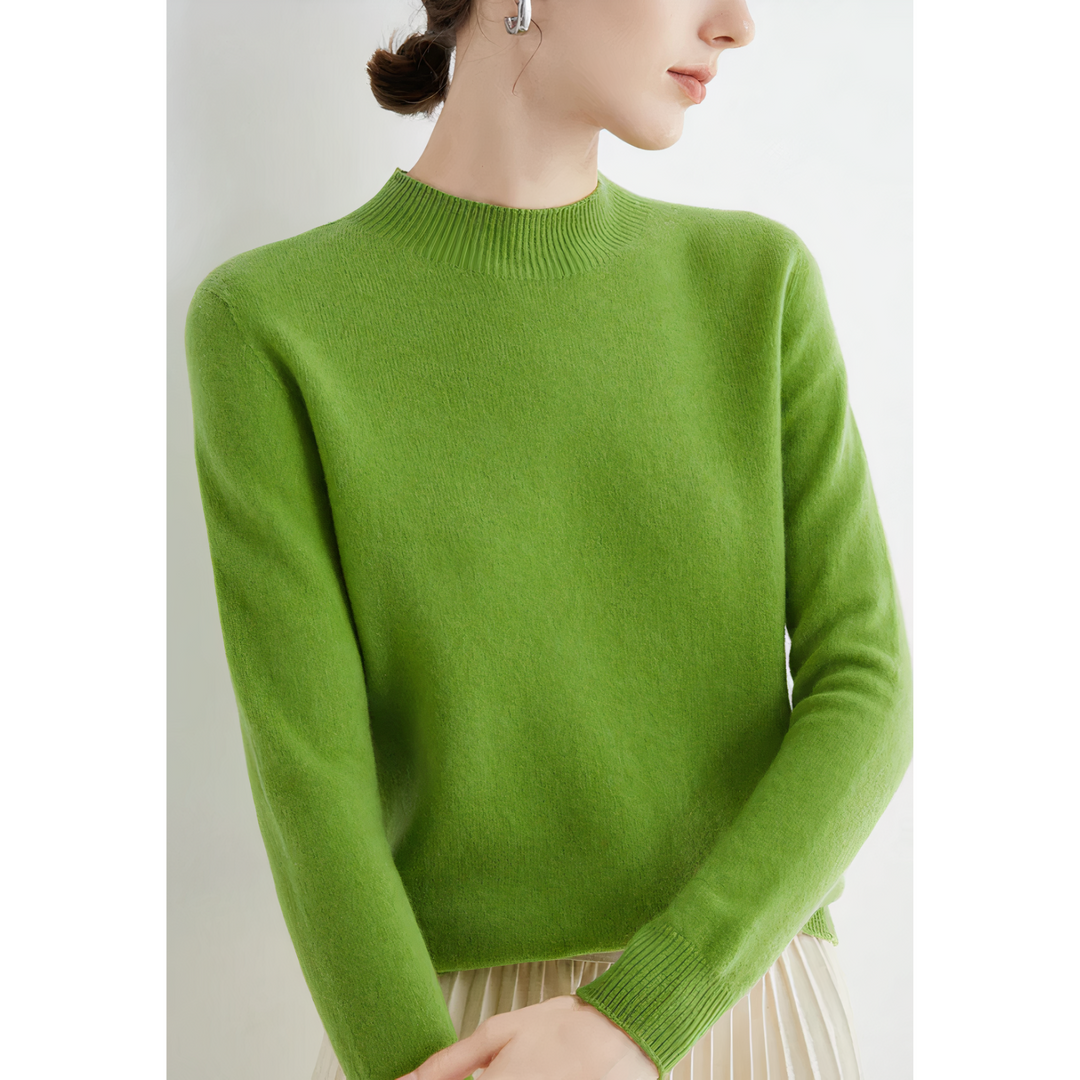 Women's Roll Neck Long Sleeve Jumper - photo 7