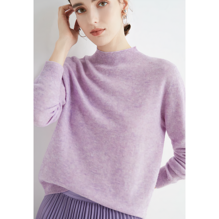 Women's Roll Neck Long Sleeve Jumper - photo 8