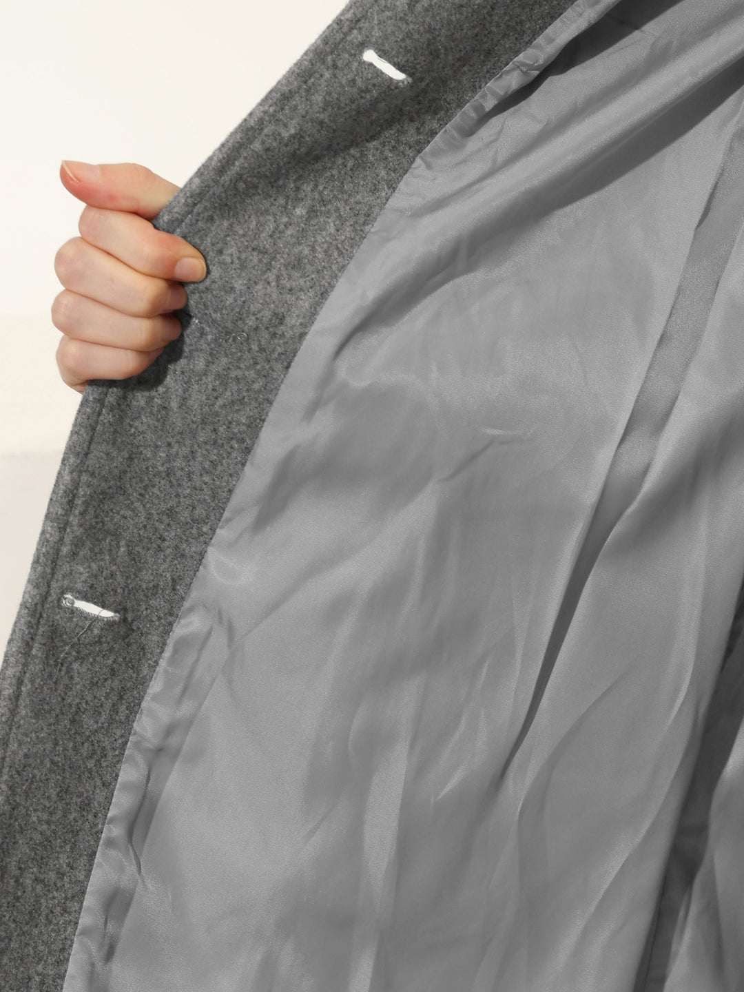 Women's Tailored Button-up Trench Coat - photo 5