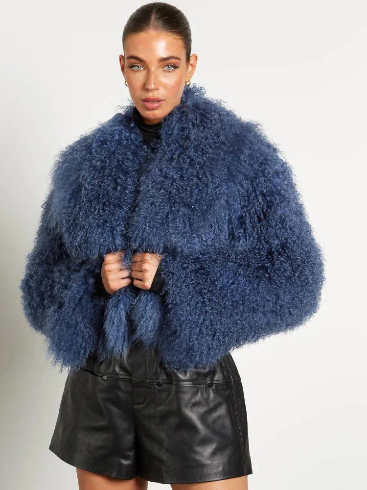 Women's Teddy-style Coat with Long Sleeves - photo 4