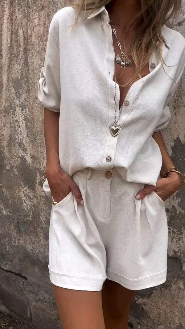 Women's Two-Piece Set in White - photo 11