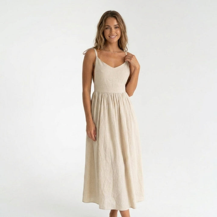 Women's V-Neck Midi Dress - photo 13