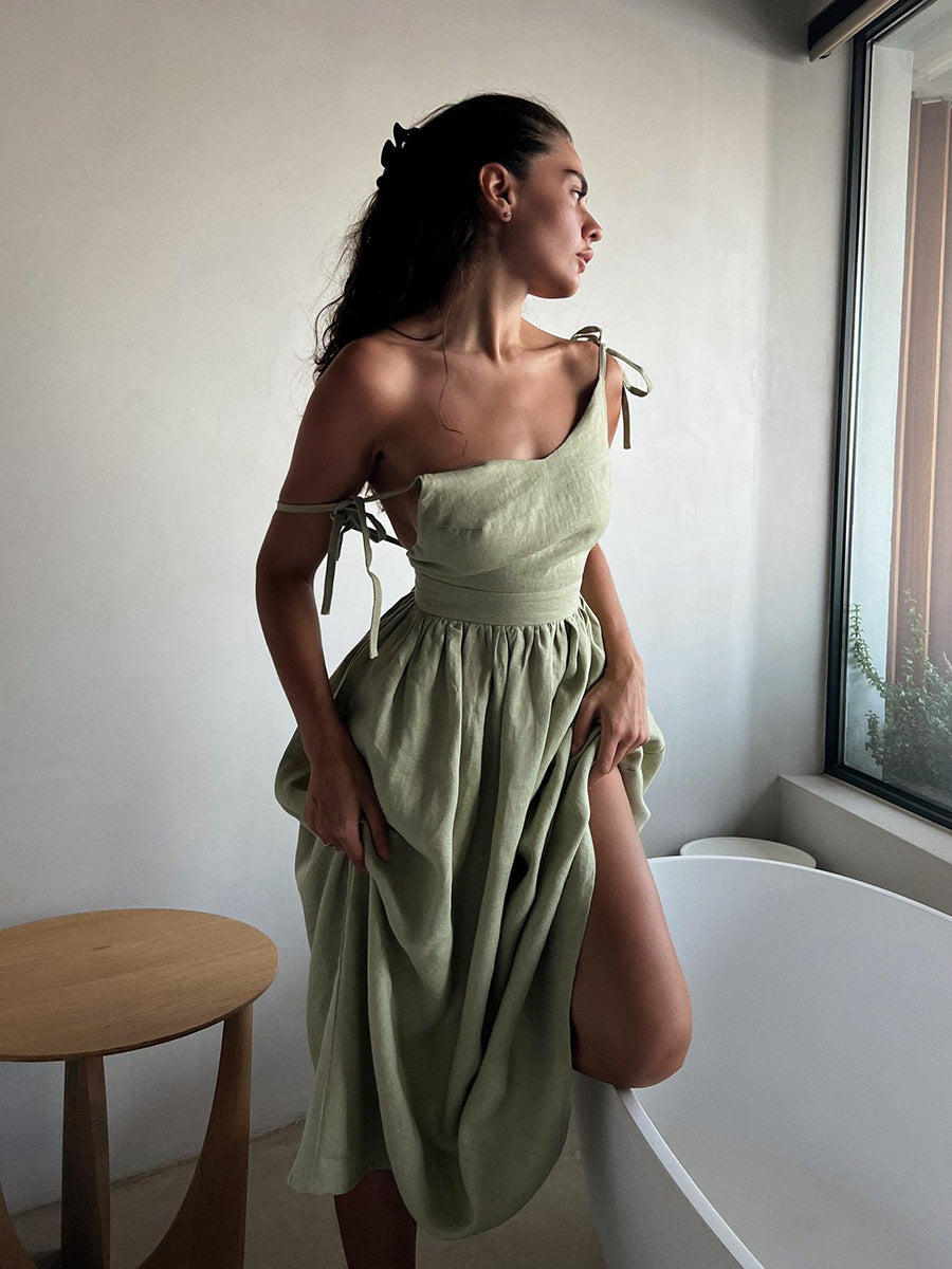 Women's V-Neck Midi Dress - photo 17