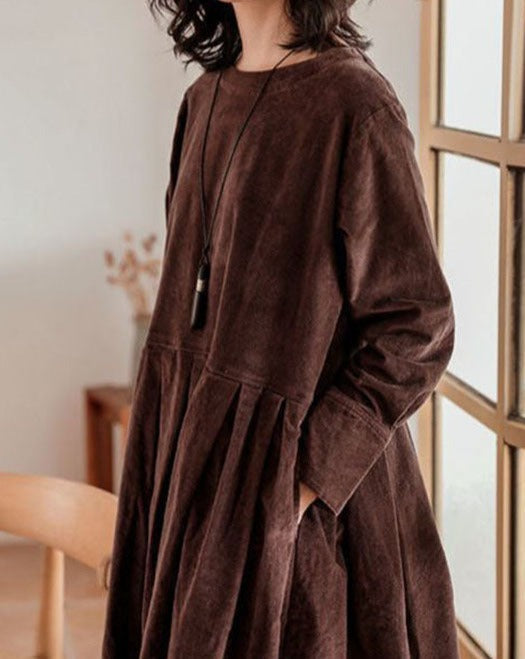 Women's Wide-Leg Long Sleeve Midi Dress - photo 5