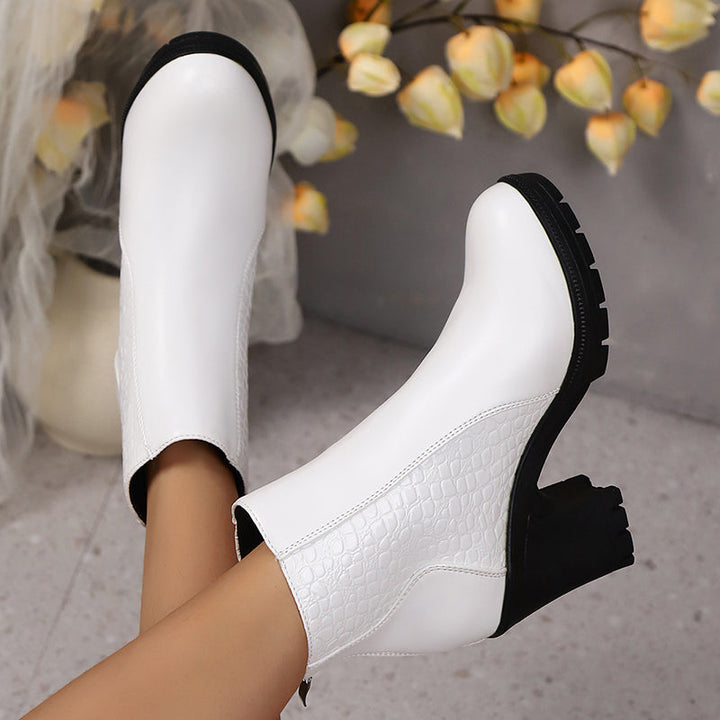 Women's Winter Grip Sole Ankle Boots - photo 4