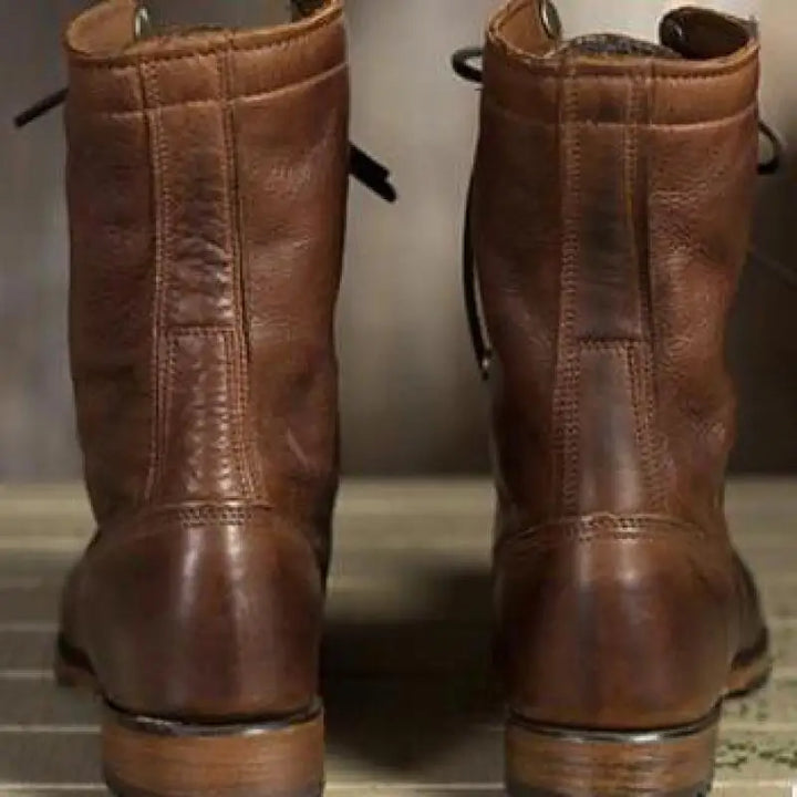 Women's Winter Boots in Dark Brown - photo 3