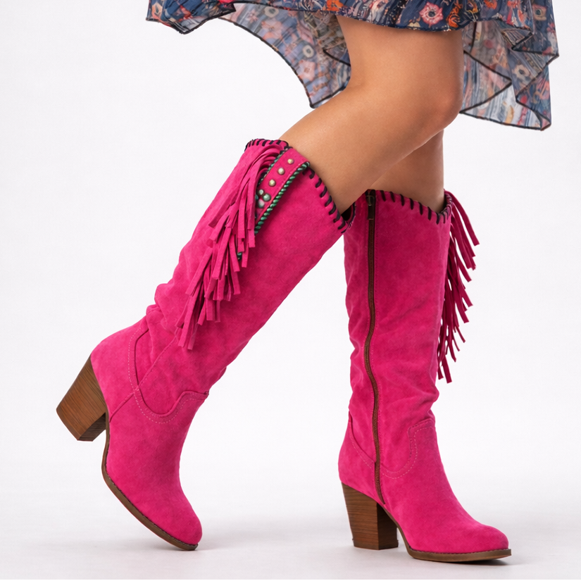 Women's Winter Boots with Heel - photo 5