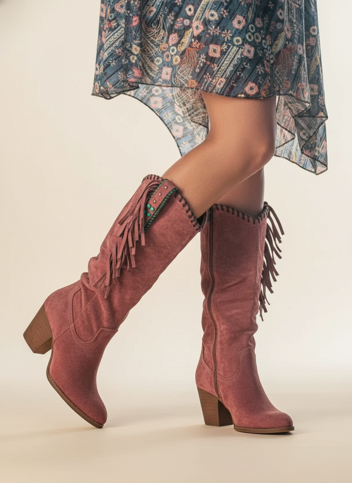 Women's Winter Boots with Heel - photo 6