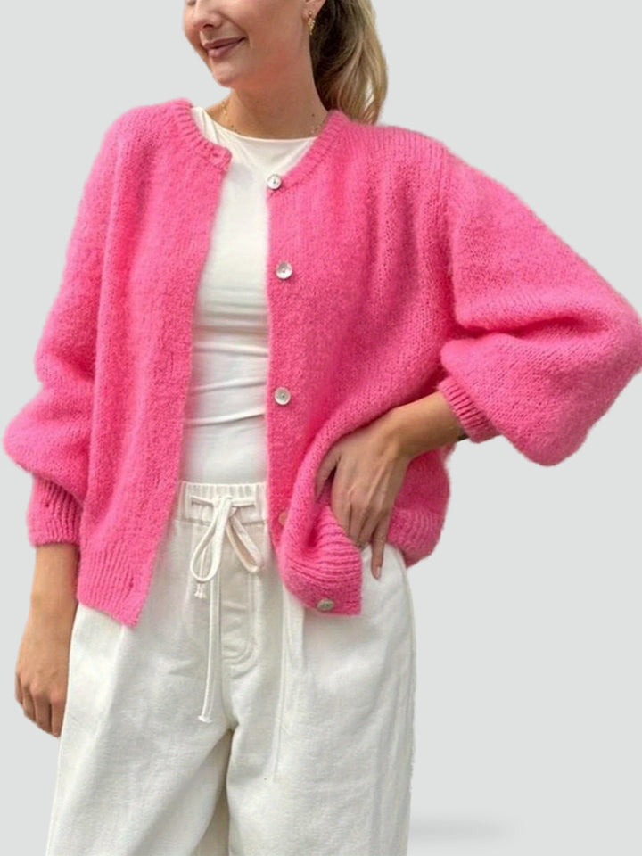Women's Button-Front Winter Jumper - photo 17