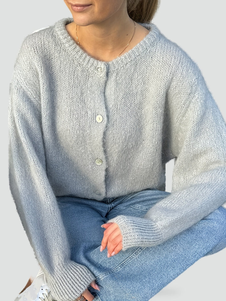 Women's Button-Front Winter Jumper - photo 5