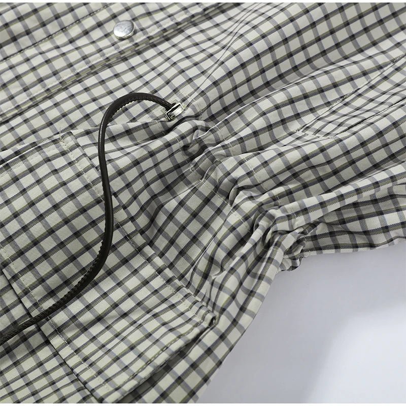 Women's Wrap Button-Front Jacket with Drawstring - photo 8