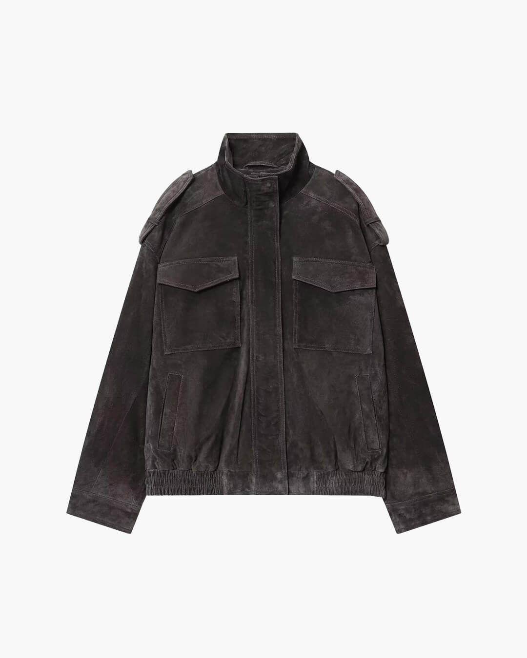 Women's Wrap Pocket Jacket with Collar - photo 2