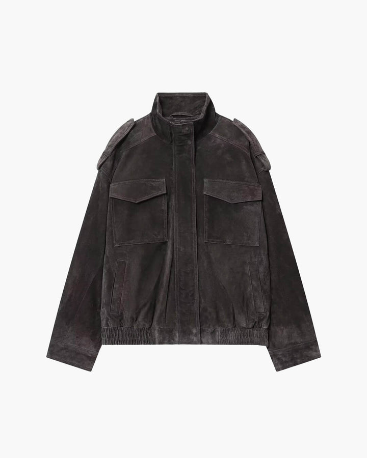 Women's Wrap Pocket Jacket with Collar - photo 2