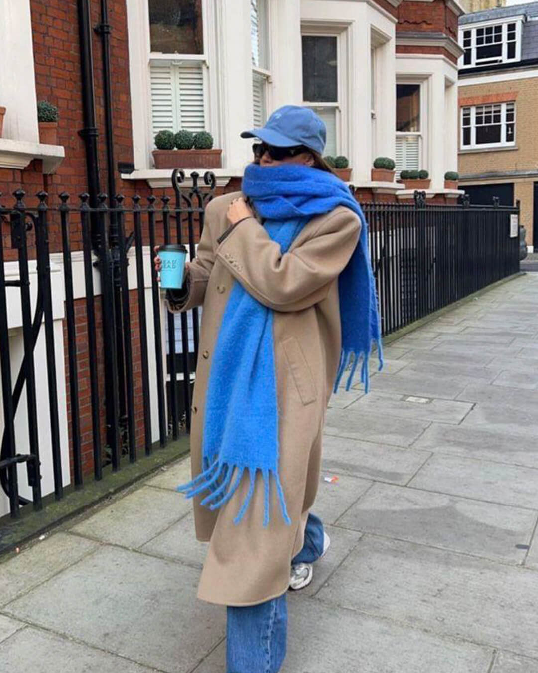 Women's Wrap Ruched Scarf with Collar - photo 12