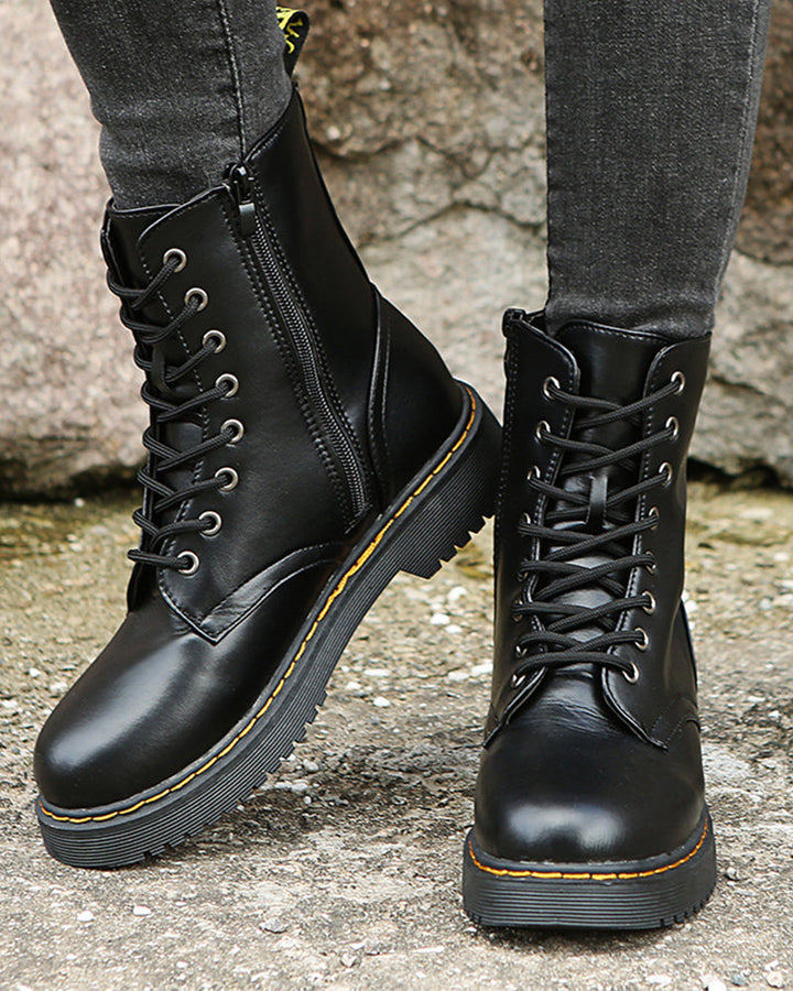 Women's Zip-Front Ankle Boots - photo 2