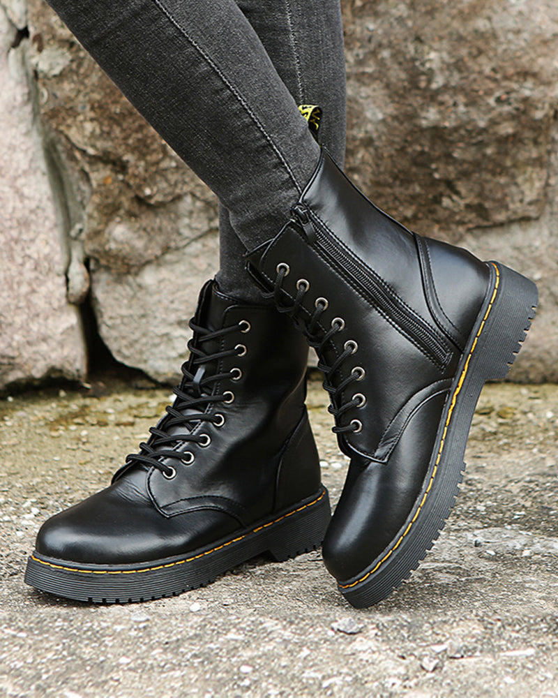 Women's Zip-Front Ankle Boots - photo 3