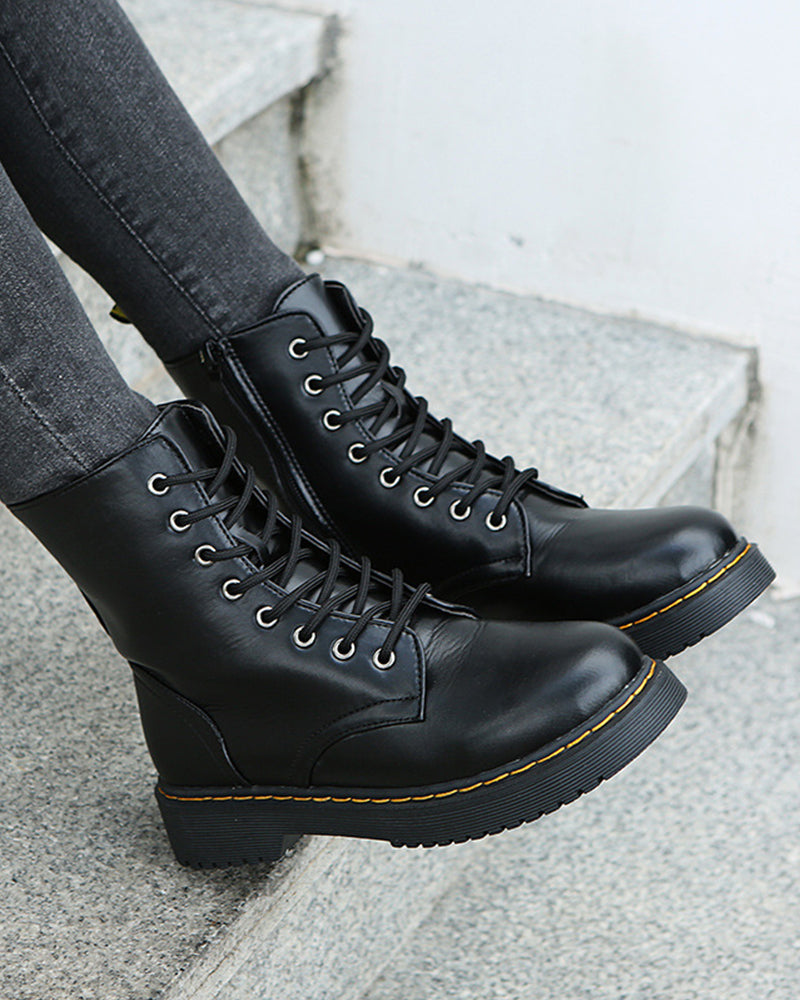 Women's Zip-Front Ankle Boots - photo 4