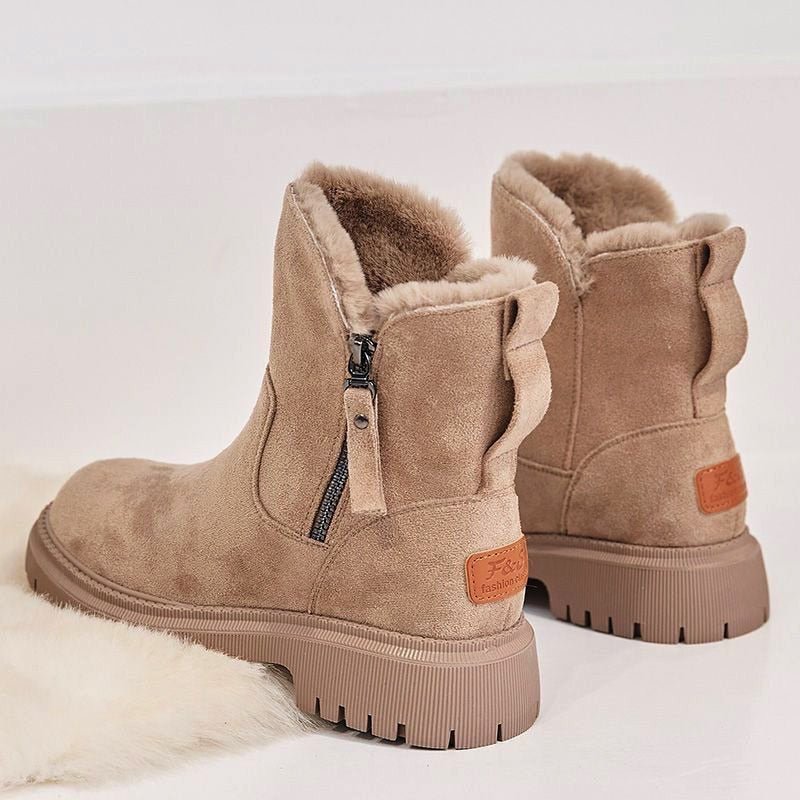 Women's Zip-Front Boots with Grip Sole - photo 2