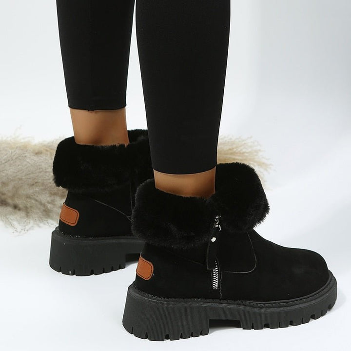 Women's Zip-Front Boots with Grip Sole - photo 5