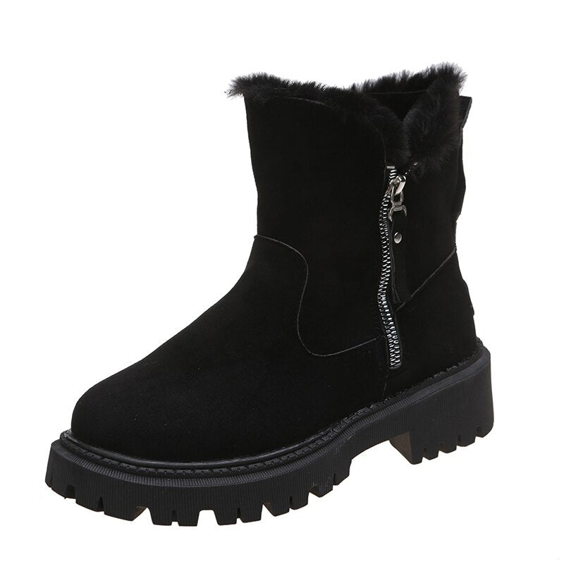 Women's Zip-Front Boots with Grip Sole - photo 6