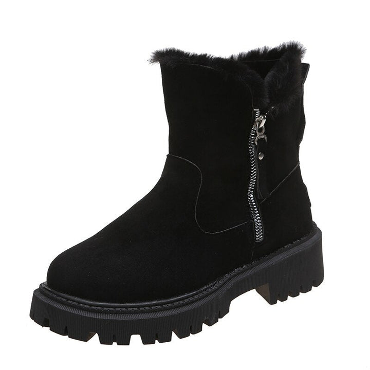 Women's Zip-Front Boots with Grip Sole - photo 6