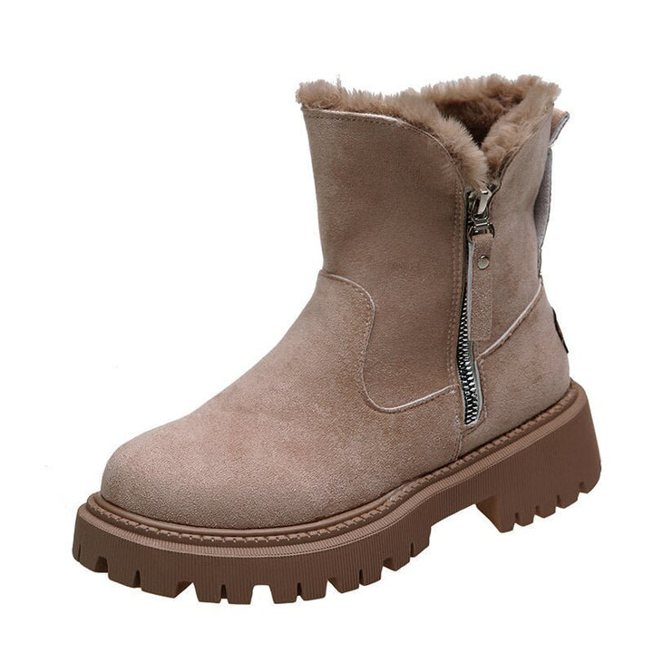 Women's Zip-Front Boots with Grip Sole - photo 9