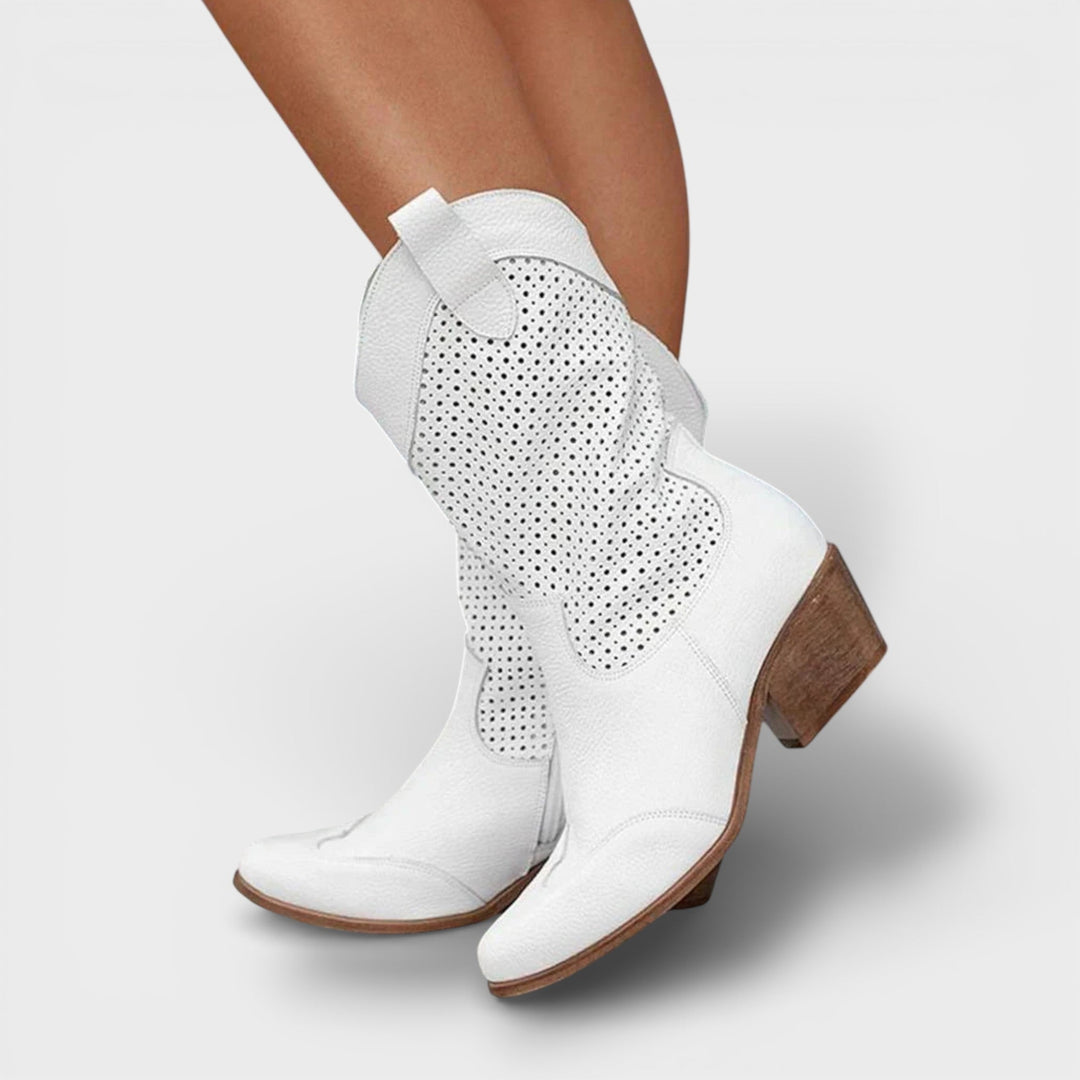 Women's Zip-Front Pointed-Toe Boots - photo 1