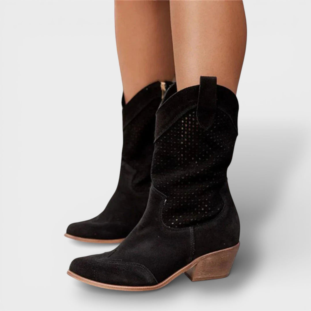 Women's Zip-Front Pointed-Toe Boots - photo 2