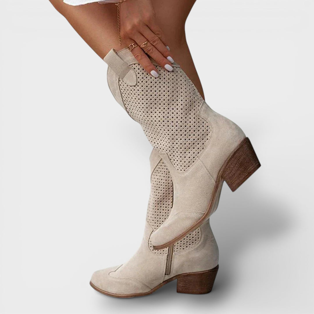 Women's Zip-Front Pointed-Toe Boots - photo 3