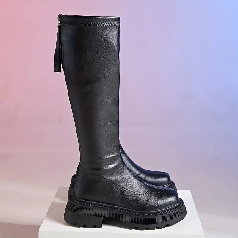 Women's Zipper Ankle Boots with Comfortable Fit - photo 2