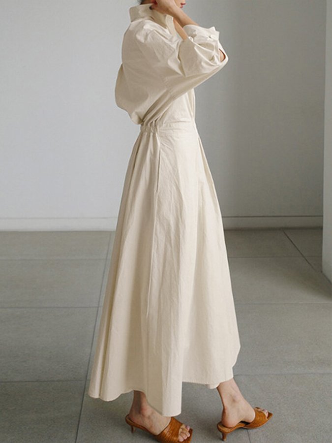 Maxi Jurk Dames | A-lijn Silhouet & Getailleerde Taille