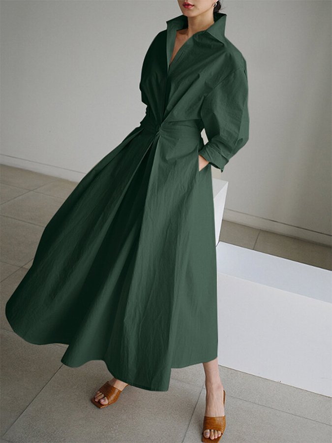 Maxi Jurk Dames | A-lijn Silhouet & Getailleerde Taille